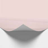 Blush roze cadeaupapier (Hoek)