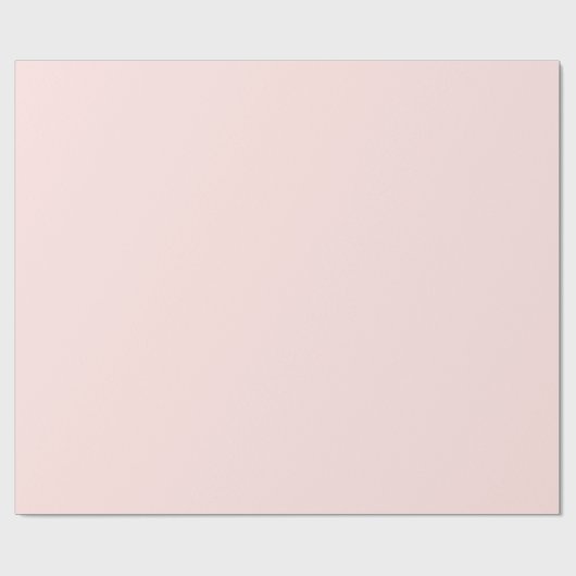 Blush roze cadeaupapier (Vlak)