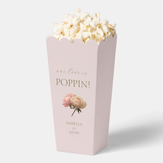 Blush Roze | Chic Roze Popcorn Bedankdoosjes (Popped)