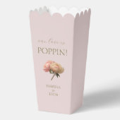 Blush Roze | Chic Roze Popcorn Bedankdoosjes (Voorkant)