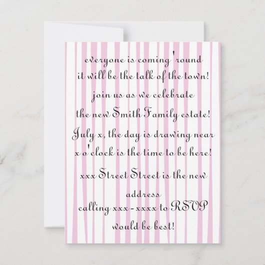  Blush Roze deur Kaart (Achterkant)