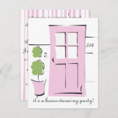  Blush Roze deur Kaart (Voorkant / Achterkant)