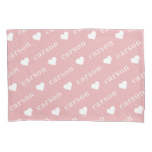 Blush roze Eenvoudige, aangepaste herhalingsnaam