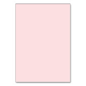 Blush Roze eenvoudige kalligrafie Kaart (Achterkant)