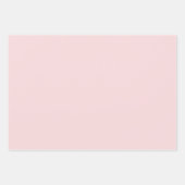 Blush Roze effen kleur inpakpapier vellen (Voorkant)