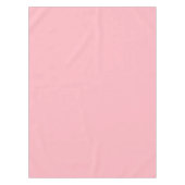 Blush Roze Effen Kleur | Klassiek | Elegant Tafelkleed (Voorkant)