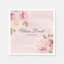 Blush Roze en Cream Rozen Chic Vrijgezellenfeest