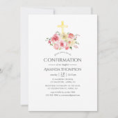 Blush roze en gele bevestiging van de flacon kaart (Voorkant)