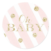 Blush Roze en Gold Baby shower | O Baby