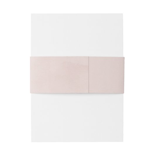 Blush roze en goud 'Be Our Guest' bruiloft Uitnodigingen Wikkel (Achterkant Voorbeeld)