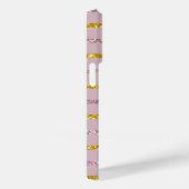 Blush Roze en Goud Gepersonaliseerde Telefoon Case (Achterkant / Rechts)