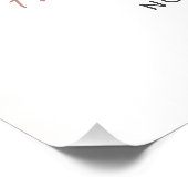 Blush Roze en Gouden Bloemen 60ste Verjaardag Welk Perfect Poster (Hoek)