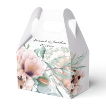 Blush roze en ivoren papaver