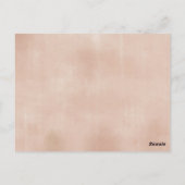 Blush roze en nazeeppompoenboeken voor Baby Briefkaart (Achterkant)