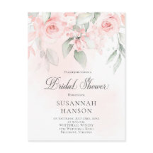 Blush Roze en Pastel Groen Bloemen Vrijgezellenfee