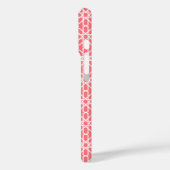 Blush roze en wit Marokkaanse Zellige Patroon Case-Mate iPhone Case (Achterkant / Links)