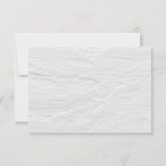 Blush Roze en witte roze Blanco binnenzijde Opmerk Bedankkaart (Achterkant)