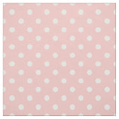 Blush Roze en witte Stippen | Stof (Swatch)