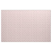 Blush roze en zwarte Mini Polka Dot Pattern Stof (Fat Quarter)