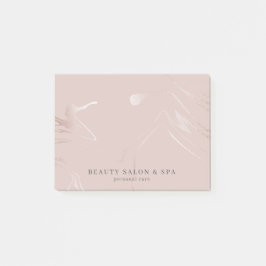 Blush Roze Faux Roos Goud Classy Beauty Salon Post-it® Notes