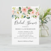 Blush roze flessen Moderne botanische Vrijgezellen Kaart (Staand voorkant)