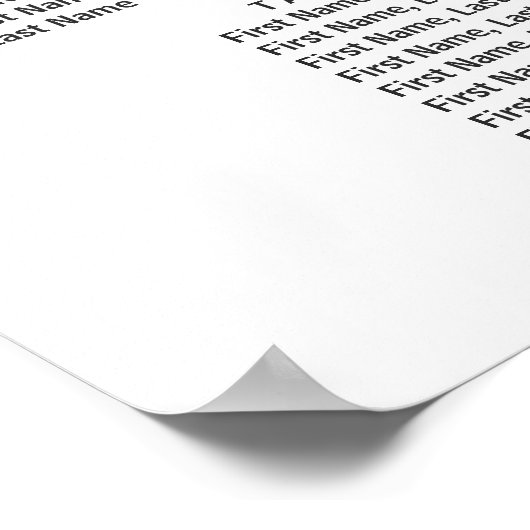 Blush roze Floral 13 Tables Wedding Seating Chart Poster (Hoek)