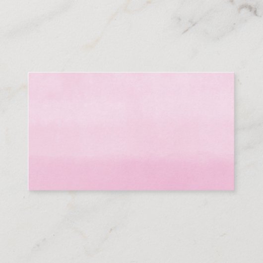 Blush roze floral baby shower luier loterijkaarten informatiekaartje (Achterkant)