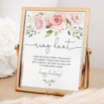 Blush roze florale ringjacht vrijgezellenfeest gam poster<br><div class="desc">Blush roze florale ring jaagt op vrijgezellenfeest. Overeenkomende objecten beschikbaar.</div>