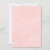 Blush Roze foto Collage Sweet Sixteen Kaart (Achterkant)