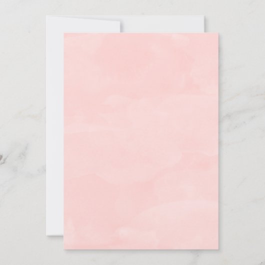 Blush Roze foto Collage Sweet Sixteen Kaart (Achterkant)