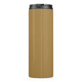 Blush roze gepersonaliseerde bridesmaïde thermisch thermosbeker (Achterkant)