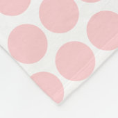 Blush Roze geregistreerde zurse Caduceus Afstudere Fleece Deken (Hoek)