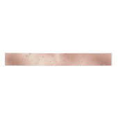 Blush roze glam Glitter Snowflake Satijnen Lint (Voorkant)