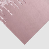 Blush roze glitter druppels girly sparkle tissuepapier (Detail)