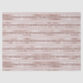 Blush roze glitter glam Stripes Tissuepapier (Voorkant)