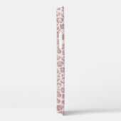 Blush roze glitter leopard print         Case-Mate iPhone case (Achterkant / Rechts)