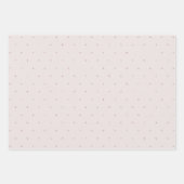 Blush roze glitter leopard print       inpakpapier vel (Voorkant 2)