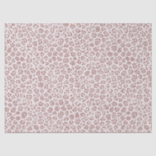 Blush roze glitter leopard print   tissuepapier