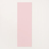 Blush roze glitter-sleuf op maat yogamat (Achterkant)