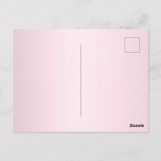 Blush Roze Glitter Sparkle Balloon Kids Verjaardag Briefkaart (Achterkant)