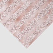 Blush roze gloed glitter stripes tissuepapier (Detail)