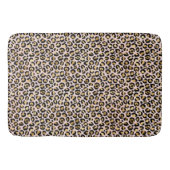 Blush roze Gold Black leopard-printer          Badmat (Voorkant)