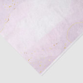 Blush Roze Goud Marmer Moderne Stijlvolle Chique C Tissuepapier (Detail)