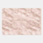 Blush Roze Gouden Confetti Inpakpapier Vel (Voorkant 3)