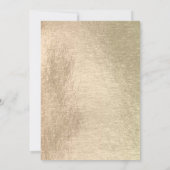 Blush Roze Gouden Pampas Gras Bloem Kaart (Achterkant)