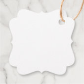 Blush roze gouden pompoen baby shower dank u bedankjes labels (Achterkant)