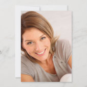 Blush roze & goudfoto's zonder scherpe randen op z kaart (Achterkant)