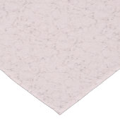 Blush roze grijs elegante marmeren stijl korte tafelloper (Hoek)