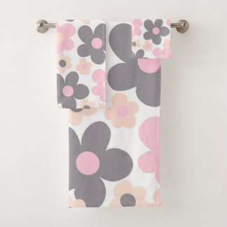 Blush roze grijze dagen geven droam terug #1 #retr bad handdoek