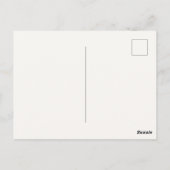 Blush Roze Groene Begroeting Save the Date Briefkaart (Achterkant)